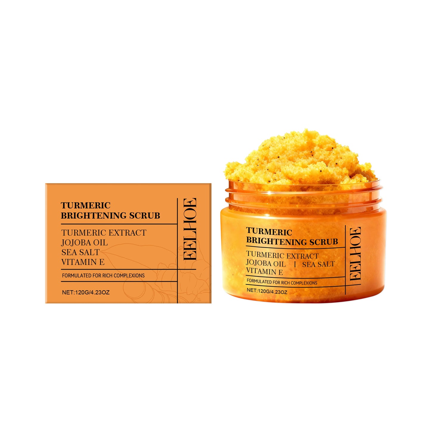 Scrub alla Curcuma — Pelle Idratata, Morbida e Luminosa