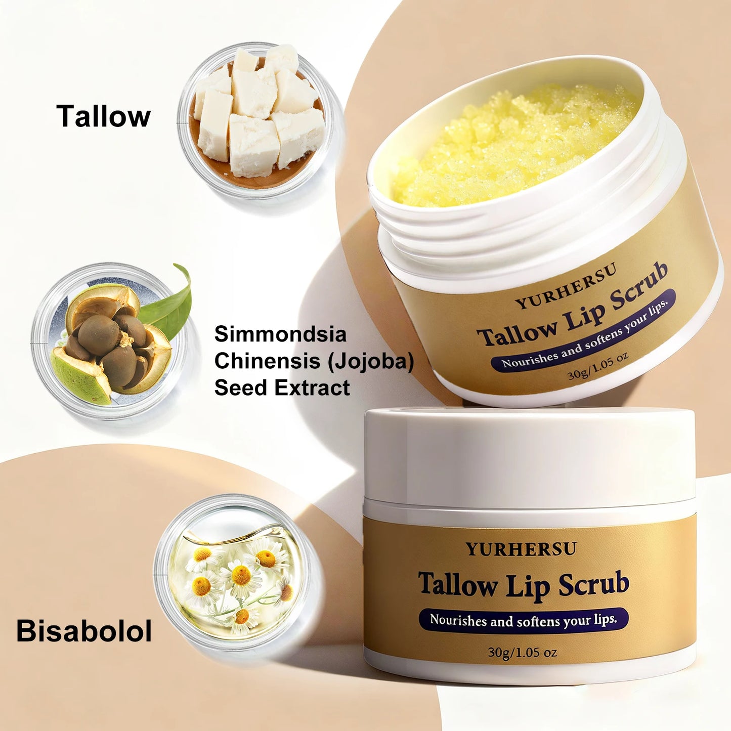 Scrub Labbra al Sego e Miele - Labbra Morbide e Idratate