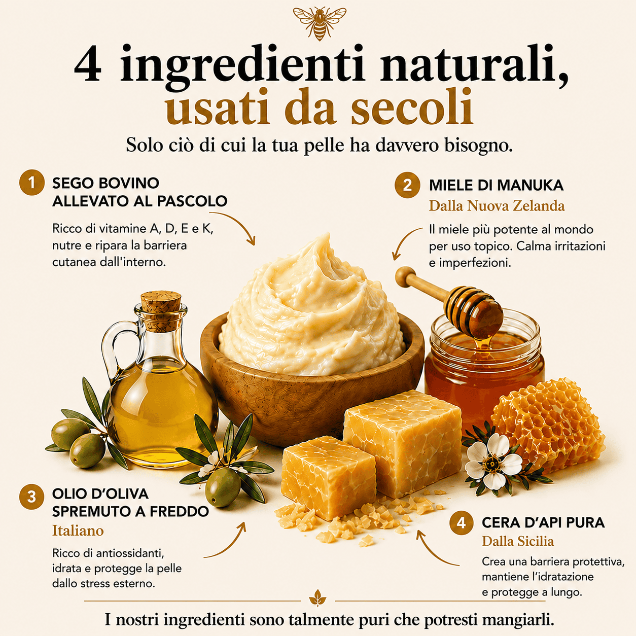 Balsamo al Sego e Miele Grezzo