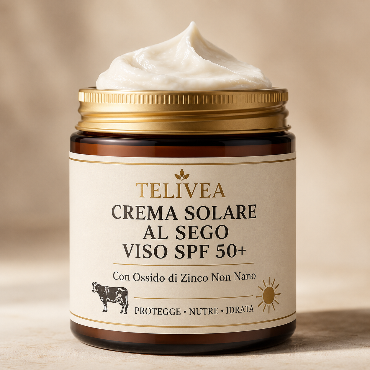 Crema Solare al Sego — Viso SPF 50+