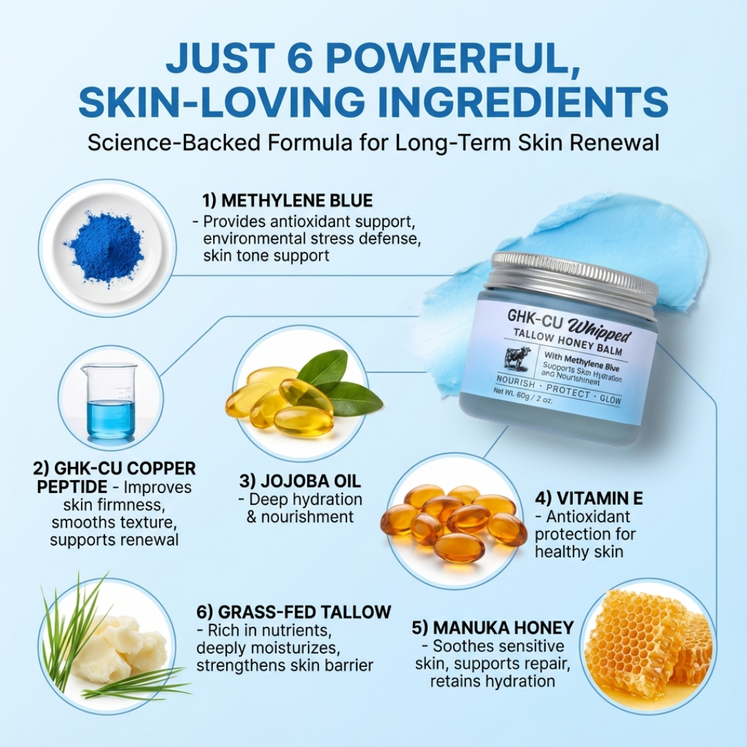 Balsamo di Sego e Miele al Blu di Metilene