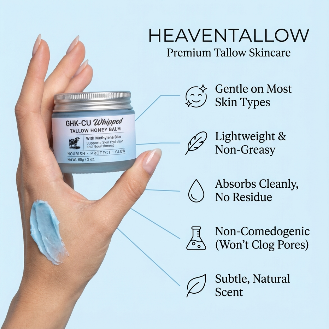 Balsamo di Sego e Miele al Blu di Metilene