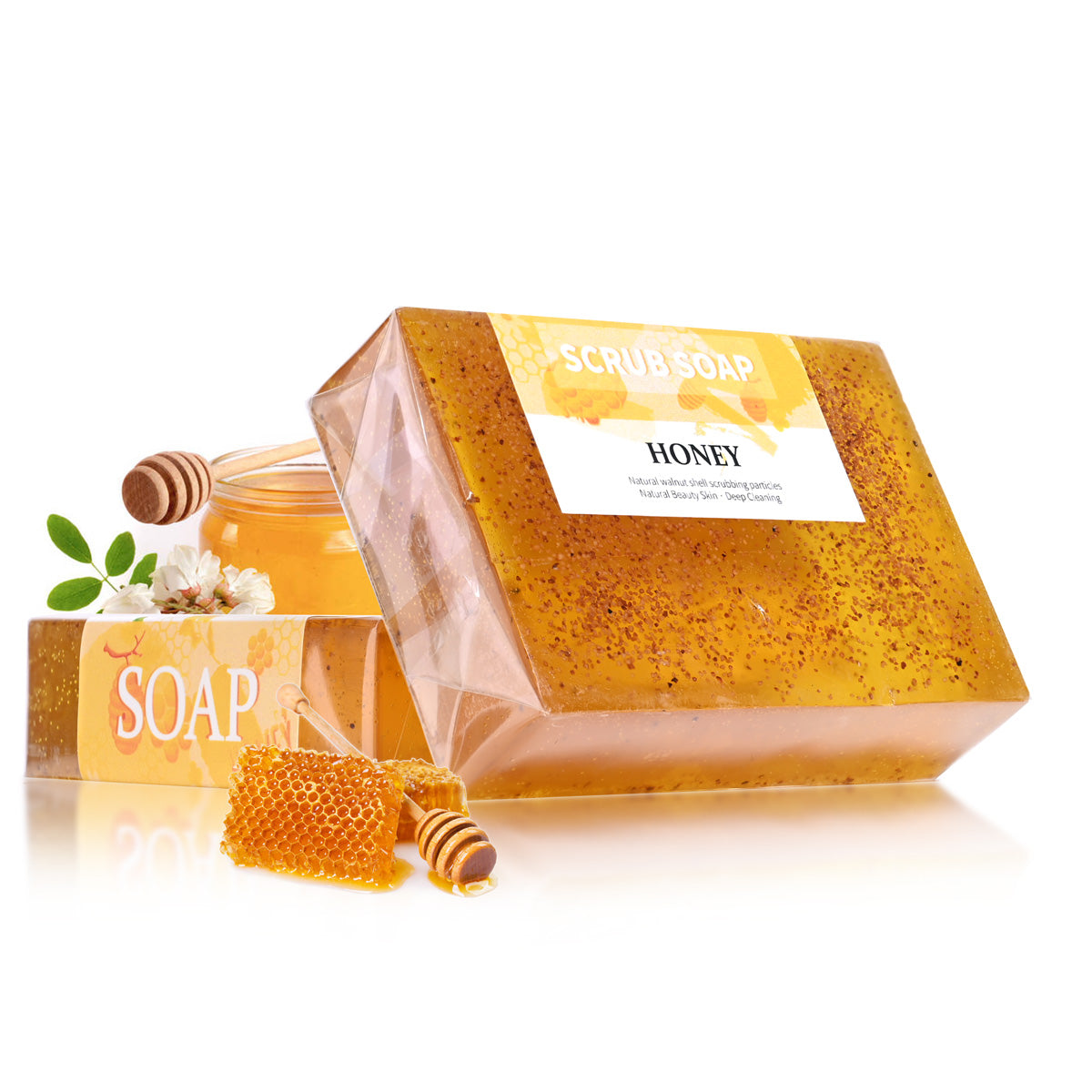 Sapone Artigianale al Miele e Noce — Pulizia Profonda e Naturale per Viso